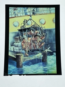 GOING BERSERK - 1983 Vintage Original Movie Poster Art Photo 4x5 Transparency - Picture 1 of 2