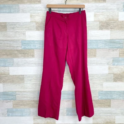 Greys Anatomy 3 Pocket Trouser Scrub Pants Red Nursing Medical 7233 Womens Small - Image 1 of 4
