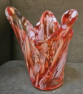 Mundgeblasene Glaskunst Vase - 5,5" - Bild 1 von 3