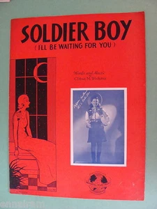 Soldier Boy I'll Be Waiting For You 1941 by Wickens, Pepper Hawthorne WLS radio - Picture 1 of 1