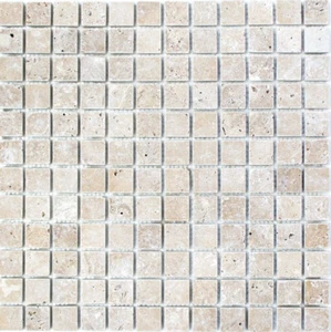 Mosaik Noce antique Travertine Fliesenspiegel WC Bad 43-44023 | 10 Mosaikplatten - Bild 1 von 3