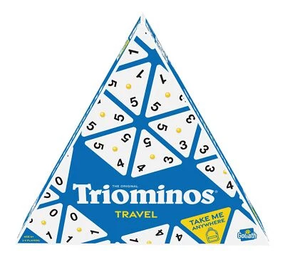 Triominos Travel Brettspiel ab 6 Jahren Gesellschaftsspiele für 2 bis 4 Spieler - Bild 1 von 3