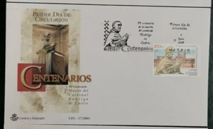 SPD FDC España Edifil# 3801 2001 Cardenal Rodrigo de Castro - Imagen 1 de 1