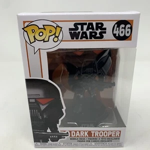 Funko Pop! Star Wars: Mandalorian - Dark Trooper #466 Bobble-Head - Imagen 1 de 10