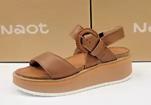 Naot Womens Crepe Caramel Leather 40 - Picture 1 of 4
