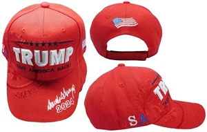 TRUMP 2024 HAT Take America Back Save America Embroidered Donald RED Hat Cap - Picture 1 of 6