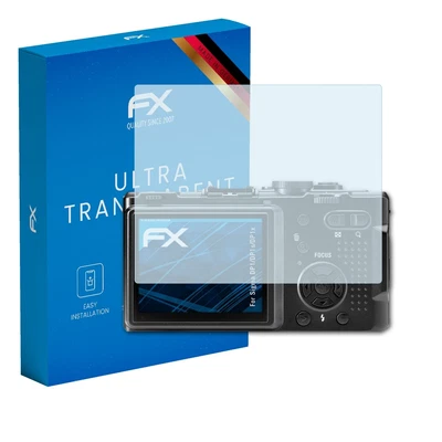 atFoliX 3x Screen Protection Film for Sigma DP1/DP1s/DP1x Screen Protector clear - Image 1 of 4