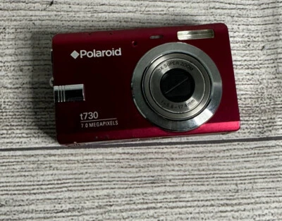 Polaroid t730 7.0 Megapixels Digital Camera 3X Super Zoom CTA-00730S Untested - Image 1 of 4