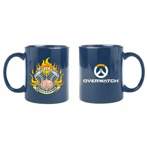 Overwatch Roadhog Tasse Kaffeetasse Becher Kaffeebecher Porzellan 330ml Blau