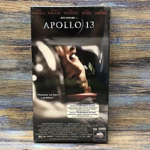 Apollo 13 VHS Tape Tom Hanks New Sealed Watermark 1995 Universal City Studios - Picture 1 of 11