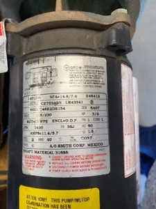 Dayton Centrifugal Bronze Pump 4TU431 3/4 HP 115/230 V 1 1/4 Intake 1" Discharge - Picture 1 of 5