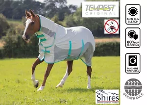 FLY RUG Shires Tempest Summer Shield Pony Rug Mesh UV Protection Anti Sun 5'3" - Picture 1 of 2