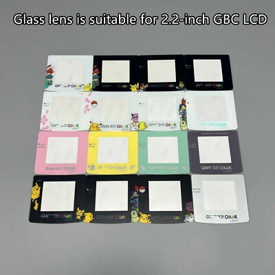 Game Boy Color Colour Light Replacement 2.2-inch GLASS Screen Lens GameBoy GBC - Image 1 of 4