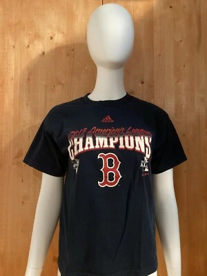 ADIDAS BOSTON REDSOX AL CHAMPS Graphic Print YOUTH T-Shirt Tee Shirt L Large Lrg - Image 1 of 4