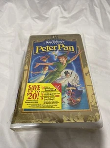 Disney’s Peter Pan (VHS, 1998, 45th Anniversary Limited Edition) - Picture 1 of 2