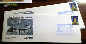 32¢ Postage Envelopes East Tennessee State University sz 10; Mint; Free Shipping - Picture 1 of 1