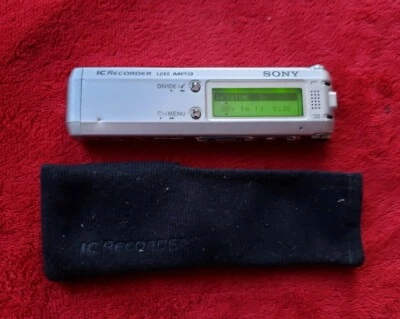 Sony Digital Voice Recorder ICD-SX57 w/ 256 MB Built-in Flash Memory TESTED  - Image 1 of 4