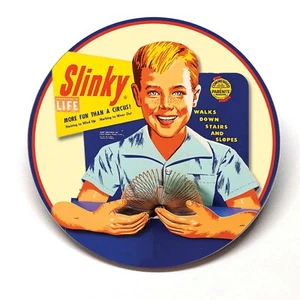 Slinky Vintage Style Fridge Magnet BUY 3 GET 4 FREE MIX & MATCH - Picture 1 of 2