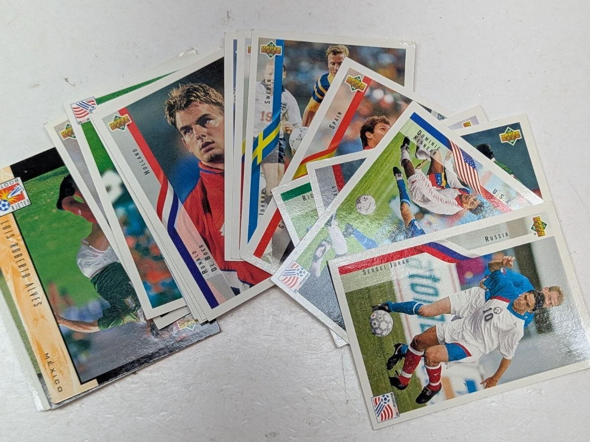 FIFA World Cup Soccer 1994 Season Sports Trading Cards