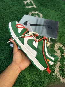 Size 11 - Nike Dunk Low x OFF-WHITE Pine Green 2019 - Picture 1 of 4