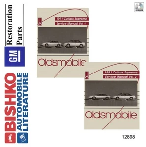 1991 Oldsmobile Cutlass Supreme Shop Service Repair Manual CD - Picture 1 of 1