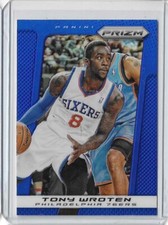 2013-14 Panini Prizm Basketball Tony Wroten Blue Prizm Card #194 76ers