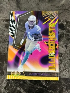 2023 Panini Illusions - Illusionisti Quentin Johnston #17 (RC) 25/04 @QU23 - Foto 1 di 2