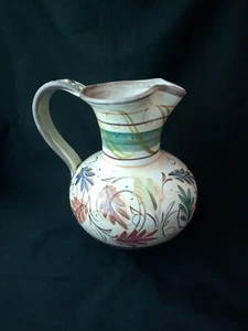 Vintage, Glyn College, Denby, handbemalter Blumenkrug signiert - Bild 1 von 9
