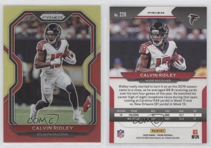 2020 Panini Prizm Red and Yellow Prizm /49 Calvin Ridley #226