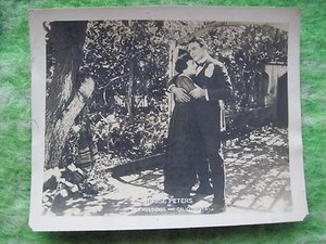 HOUSE PETERS - MARY ALDEN - SILK HUSBANDS AND CALICO WIVES - 1920 LOBBY CARD 