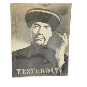 Yesterday Magazine #3 1970 Fu Manchu - Picture 1 of 4