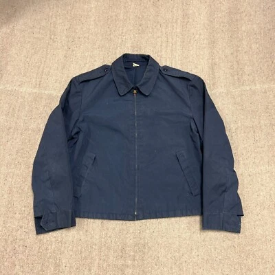 Vintage US Air Force Lightweight Jacket Mens Small Blue 1960s USAF - Image 1 of 4