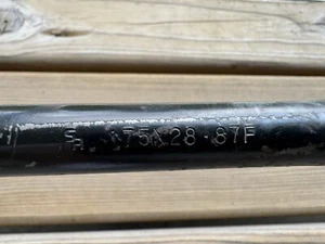 SR 175mm 28tpi BLACK CRANKS OLD SCHOOL BMX GT REDLINE HUTCH CRMO - Picture 1 of 13