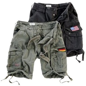 Surplus Raw Vintage Herren Airborne Cargo Shorts Patches Limited Edt. Bermudas - Bild 1 von 14