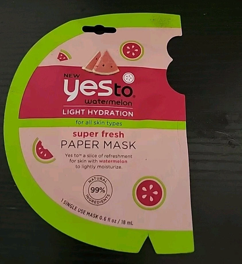 Yes To Watermelon Super Fresh Paper Mask, 0.6 fl oz, - Image 1 of 1