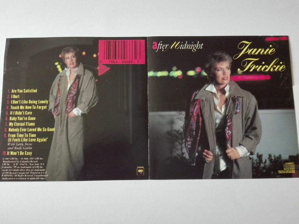 Janie Frickie - After Midnight, Orig. CD Album 1987; Neuw. - Bild 1 von 1