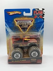 Neumáticos de barro Hot Wheels Monster Jam EL TORO LOCO 1:64 serie bandera sellados - Imagen 1 de 2