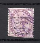 1d LILAC WITH 'CHURCHWARDENS ... PARISH OF LAMBETH' PROTECTIVE OVERPRINT