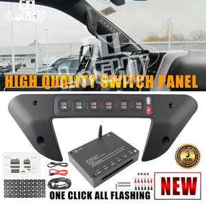 RGB 6 Gang Grab Handle Switch Panel Relay System Control Lamp For Dodge Ram 1500 - Picture 1 of 10