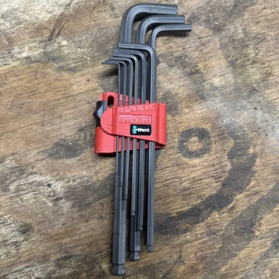 Wera Hex-Plus Allen Wrench Metric Set 9-Piece - Image 1 of 4