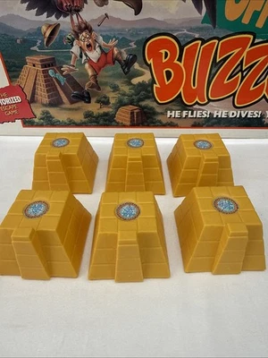 Reemplazos de pirámide de juego vintage Back Off Buzzard para piezas Milton Bradley Foto 1 de 2