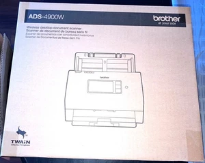 Brother Professional Desktop Scanner ADS-4900W ADS4900W New In Box + Receipt - Afbeelding 1 van 2