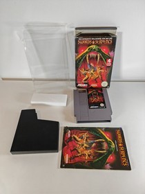 Nintendo NES - Swords and Serpents - OVP CIB