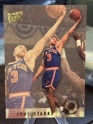 1993-94 Ultra All-Defensive #10 John Starks - Imagem 1 de 2