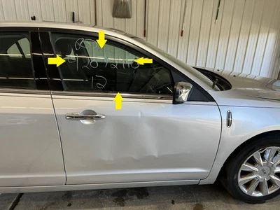 07-12 LINCOLN MKZ PASAJERO PUERTA LATERAL DERECHA VENTANA CRISTAL TINTADO Foto 1 de 4