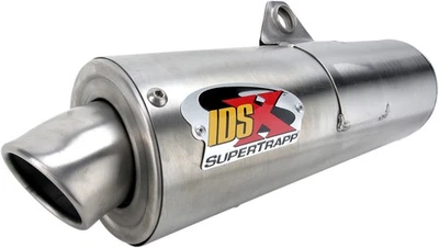 Universal IDSX Slip On Muffler - 1.75" Inlet Supertrapp 835-8175 - Image 1 of 2