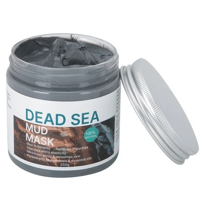 250g Dead Sea Mud Mask Pimple Blackhead Removal Skin Tightening Cleaning Fa OU - Image 1 of 4