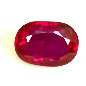 Rubino Rosso Mozambico Naturale Non Trattato 4,25 Ct AAA+ Gemma Certificata GIE - Foto 1 di 6