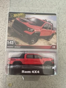 Hot Wheels Premium Dodge Ram 4x4 Truck - Scale 1:43 NEW 2024 Real Riders - Picture 1 of 7