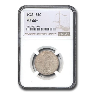 1923 Standing Liberty Quarter MS-66+ NGC - Image 1 of 3